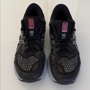 Asics Womens Gel-Kayano 26 Running Shoes Black  Lace Up Low Top 8.5 M